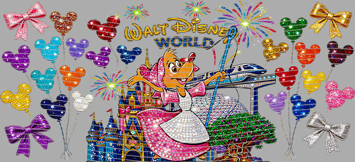 16oz Disney style-D-3539